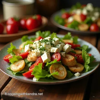La Divine Salade de Thon et Cottage Cheese D&eacute;jeuner L&eacute;ger Fiche recette