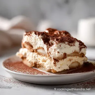 Tiramisu Biscuit Sans Cuisson Recette : Pr&ecirc;t en 20 Minutes Fiche recette