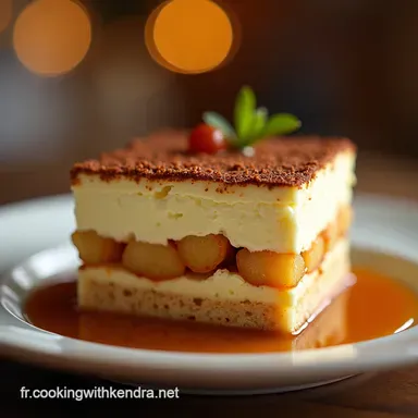 Tiramisu Caramel au Beurre Sal&eacute; Pommes Notre Recette Bretonne R&eacute;confortante Fiche recette