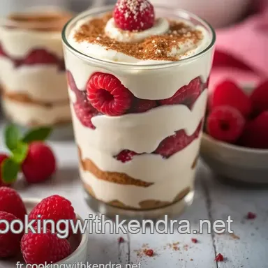 Tiramisu Framboise: Un Dessert Fruit&eacute; Facile &agrave; Pr&eacute;parer Fiche recette