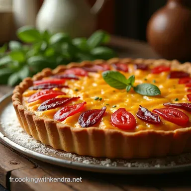 Tarte Italienne de la GrandMre La Torta della Nonna Facile Fiche recette