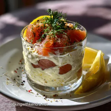 Verrine Ap&eacute;ritive L&eacute;g&egrave;re Et Raffin&eacute;e Au Saumon Pour Enchanter Vos Fiche recette