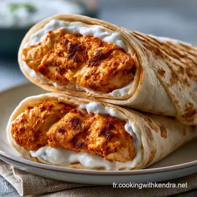 Wrap au Poulet en 15 Minutes Fiche recette