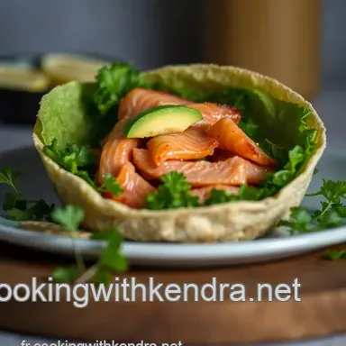 Wrap au saumon fum&eacute; : Recette Facile pour une Entr&eacute;e &Eacute;l&eacute;gante Fiche recette