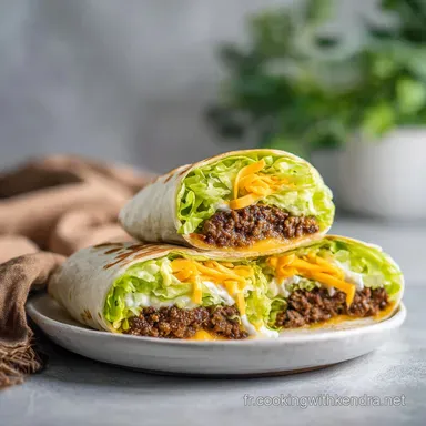 Wraps de Big Mac Maison Recette en 25 Min