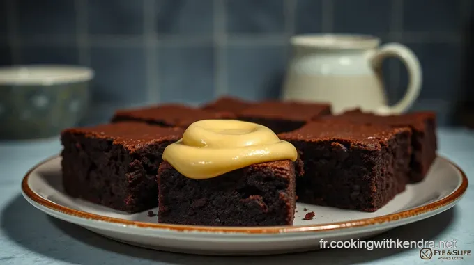 Brownies Gourmands au Beurre de Cacahuète