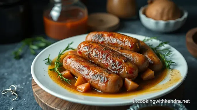 Chipolatas Parfaites : Saucisses de Porc Grillées à la Haute Cuisine