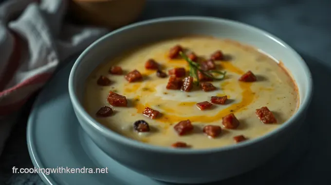 Crème Chorizo Épicée : Une Tentation Gourmande