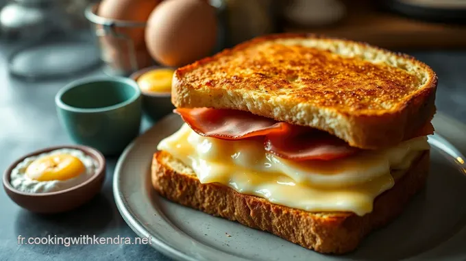Croque Madame: Le Classique Français du Petit-Déjeuner