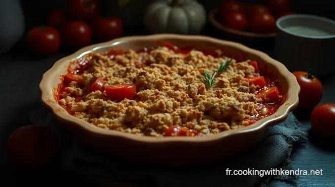 Crumble à la Tomate
