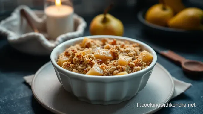 Crumble Pomme Poire: Un Délice à Partager