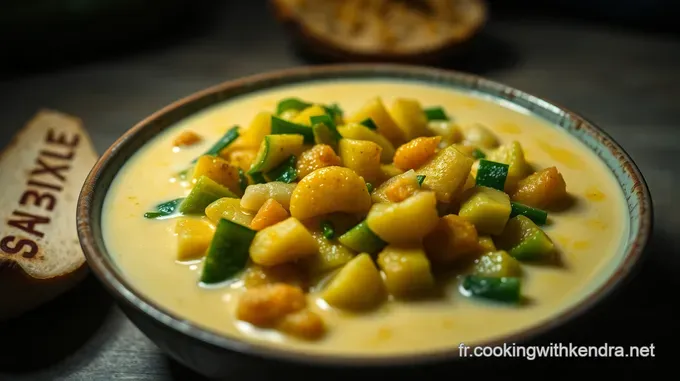 Curry Réconfortant de Courgettes