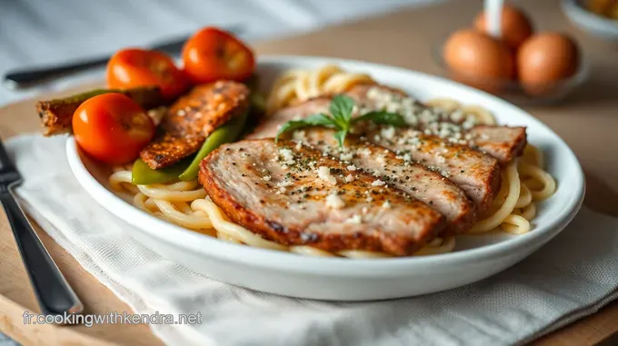 Escalope Milanese et son Accompagnement Savoureux