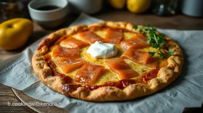 Galette au Saumon Fumé