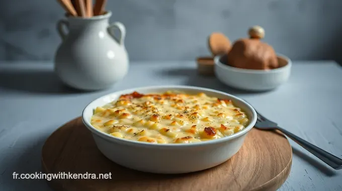 Gratin de Chou-Fleur Crémeux au Fromage
