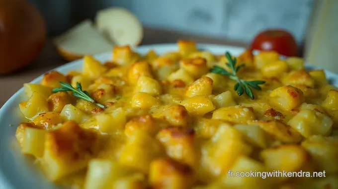 Gratin de Chou-Fleur Savoureux Aux Fromages