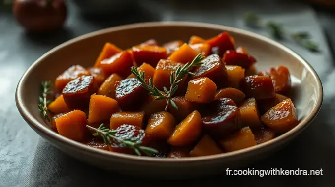 Marrons Rôtis au Four Parfumés aux Herbes