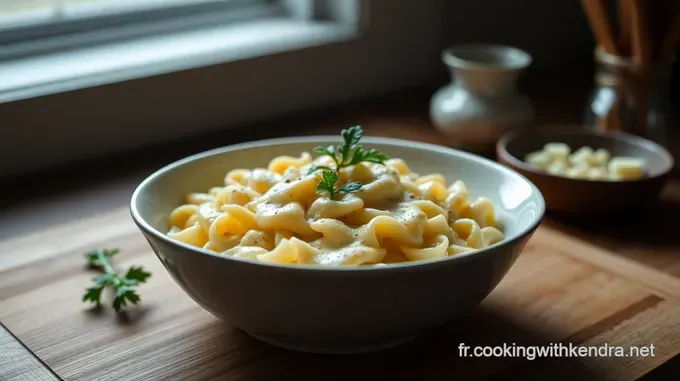 Pâtes Crémeuses au Roquefort : Un Voyage de Saveurs