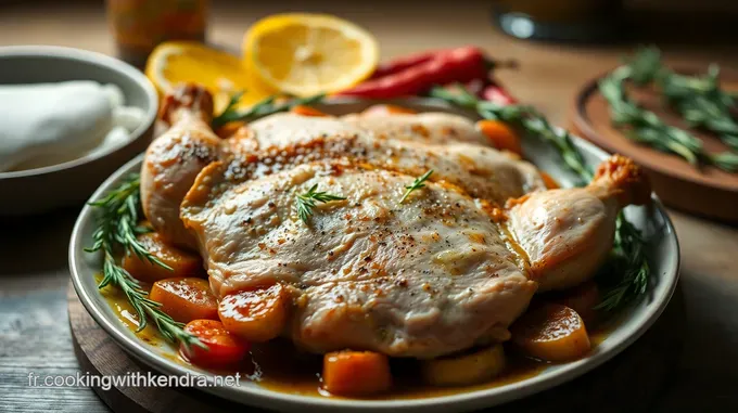Pilon de Poulet Mariné aux Épices de Provence