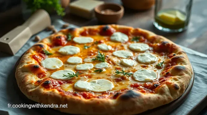 Pizza au Chèvre et Miel : La Douceur de la Tradition Française