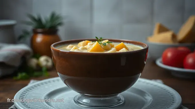 Potage de Potiron et Châtaignes Velouté