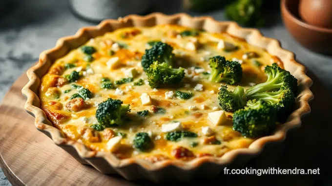 Quiche Brocolis Chèvre : Un Plat Cultivé en Provence
