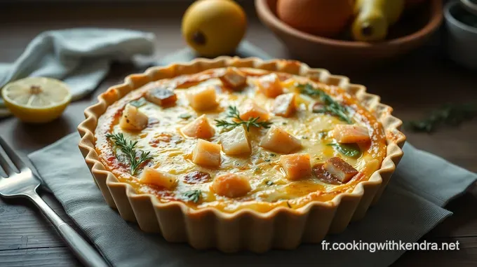 Quiche Poireaux Saumon