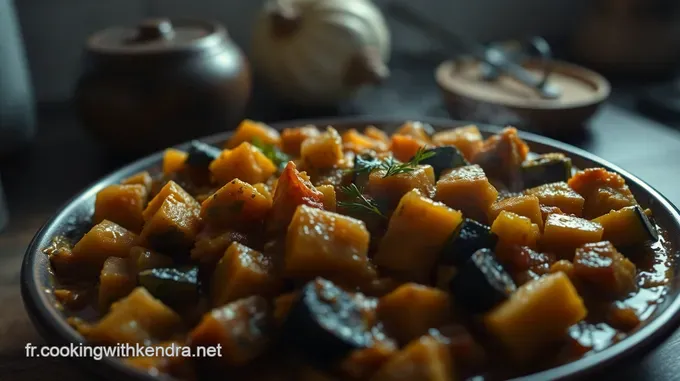 Recette de Curry d Aubergine Savoureux