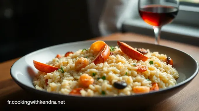 Risotto aux Crevettes de la Mer Méditerranée