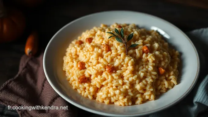 Risotto Crémeux au Potimarron et Parmesan