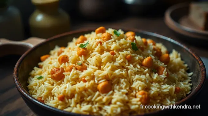 Riz au Poulet et Curry : Évasion Culinaire du Confort