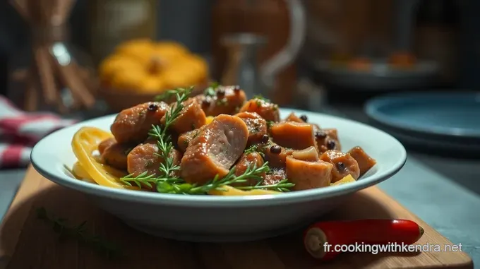Saucisse Fumée Maison aux Herbes et Épices