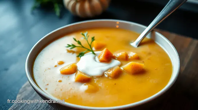 Soupe de Potiron Crémeuse au Thermomix