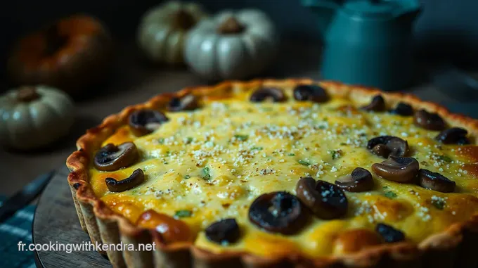 Tarte au Champignon Savoureuse : Un Voyage au Coeur de la Nature