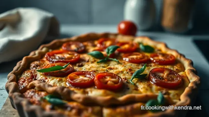 Tarte aux Courgettes et Tomates