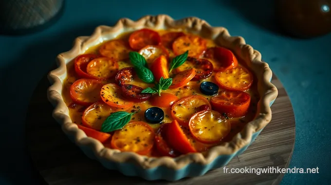 Tarte Provençale aux Légumes du Soleil