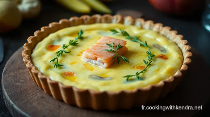 Tartelette au Saumon Fumé et Crème Fraîche