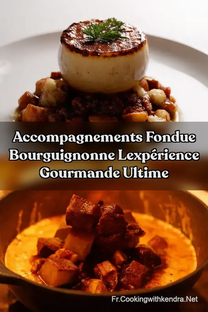 Accompagnements Fondue Bourguignonne LExp&eacute;rience Gourmande Ultime