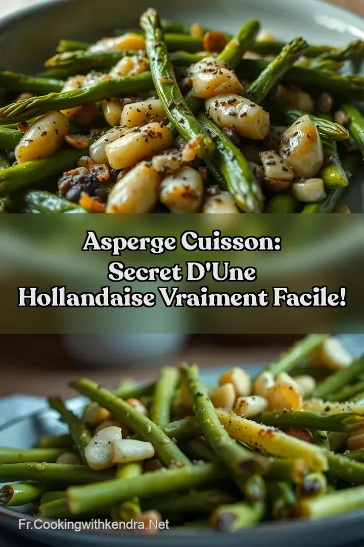 Asperge Cuisson: Secret d une Hollandaise Vraiment Facile!