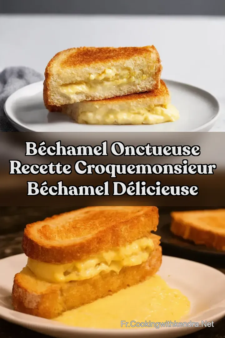B&eacute;chamel Onctueuse Recette CroqueMonsieur B&eacute;chamel D&eacute;licieuse