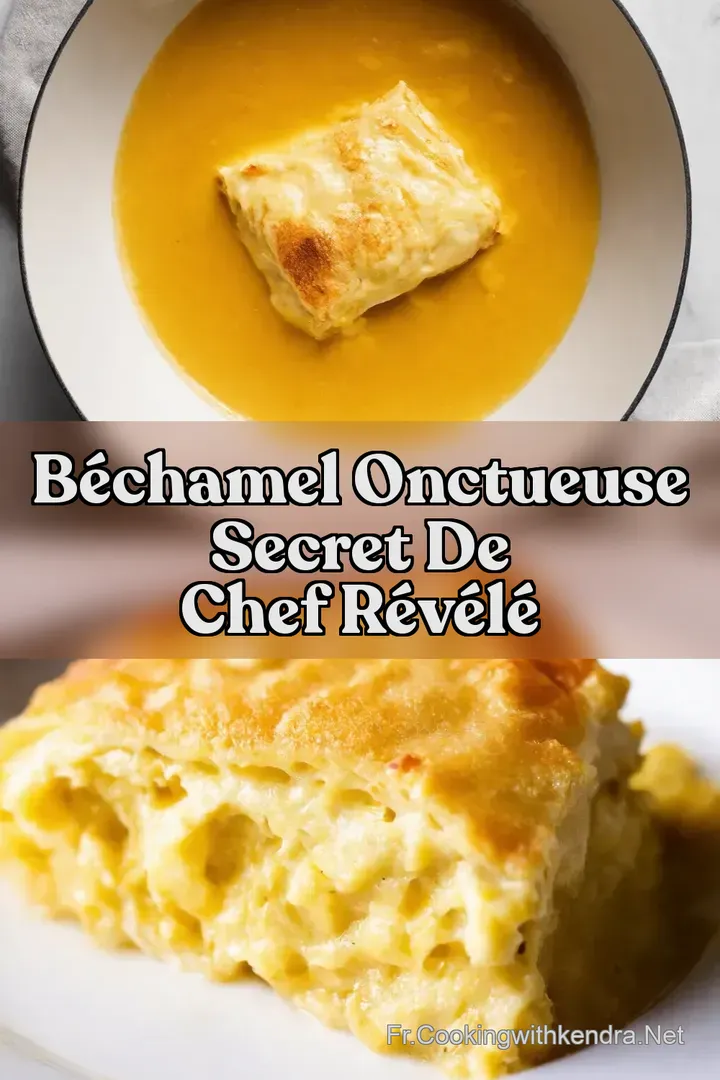 B&eacute;chamel Onctueuse Secret de Chef R&eacute;v&eacute;l&eacute;