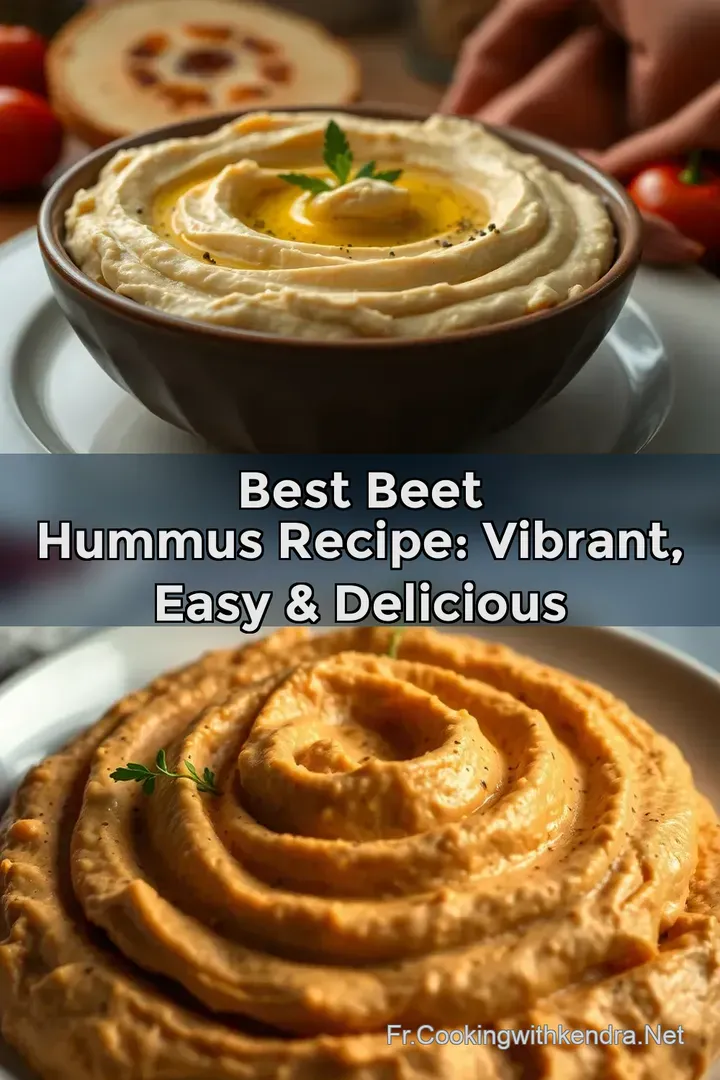 Best Beet Hummus Recipe: Vibrant Easy & Delicious