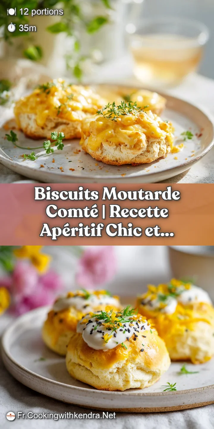 Close-up of a flaky biscuit interior, revealing airy pockets and streaks of melted Comt&eacute; cheese.