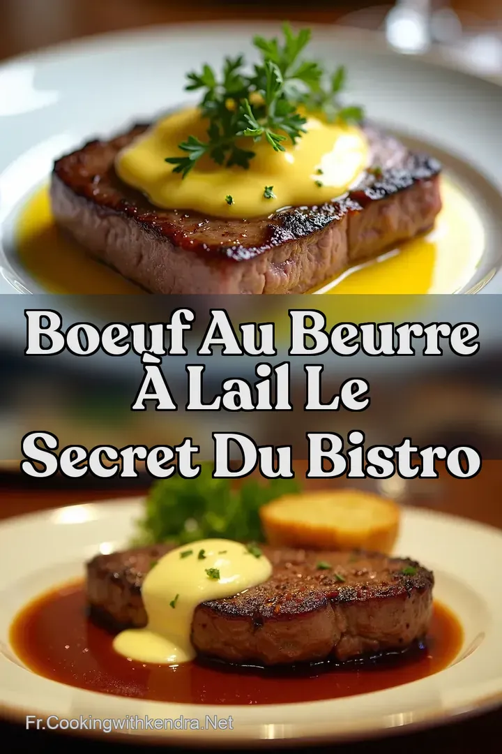 Boeuf au Beurre &agrave; lAil Le Secret du Bistro