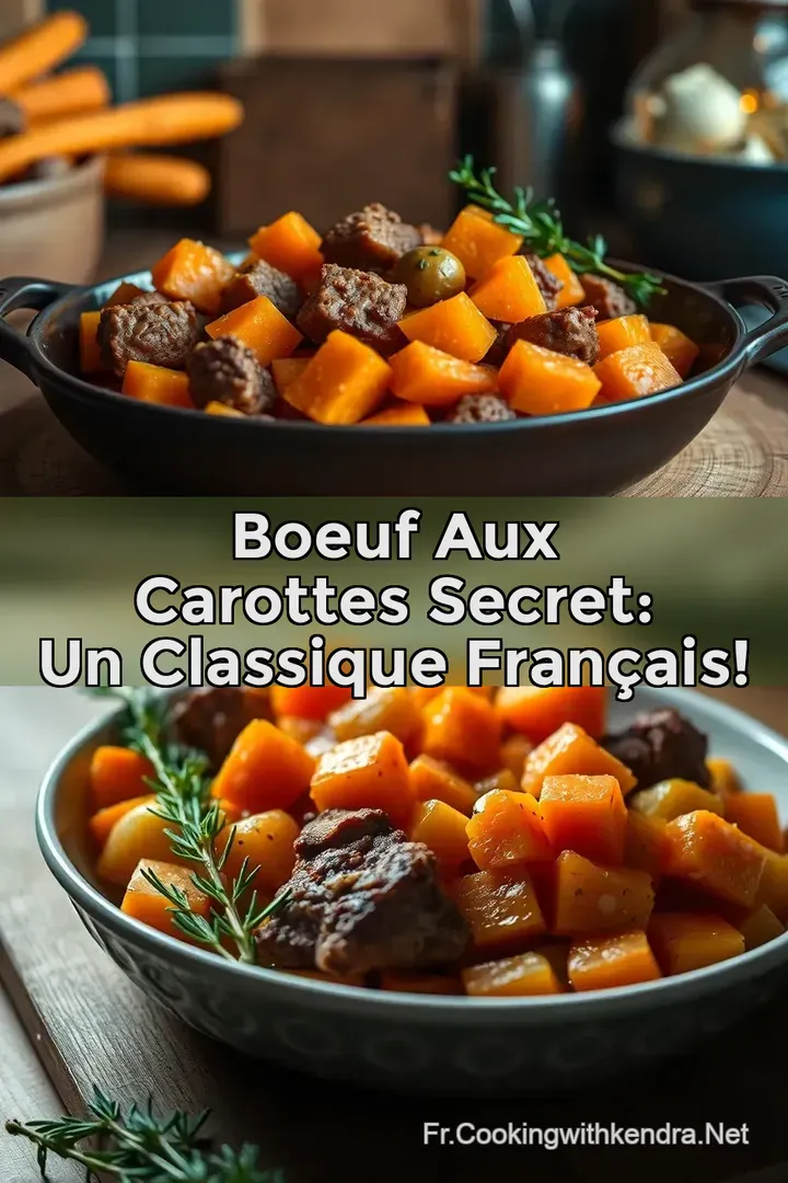 Boeuf aux Carottes Secret: Un Classique Fran&ccedil;ais!