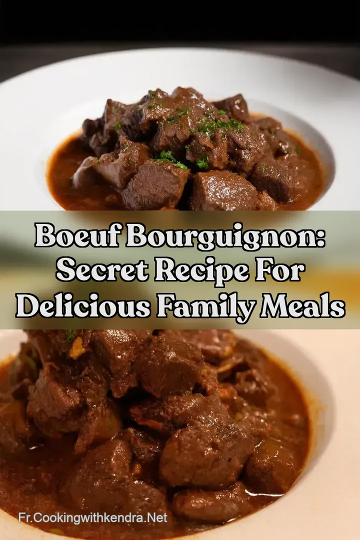 Boeuf Bourguignon: Secret Recipe For Delicious Family Meals