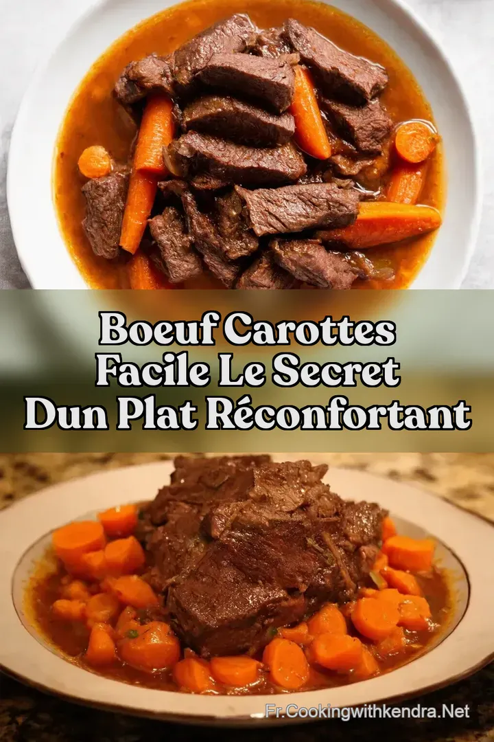 Boeuf Carottes Facile Le Secret dun Plat R&eacute;confortant
