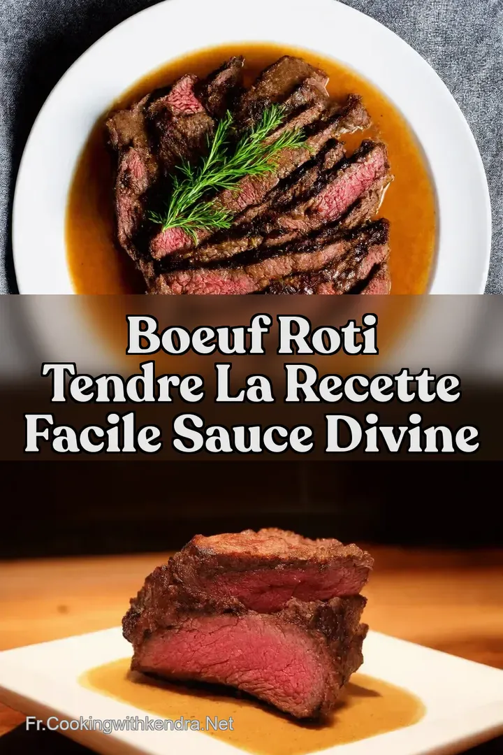 Boeuf Roti Tendre La Recette Facile Sauce Divine