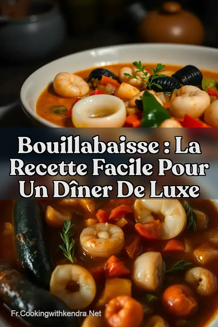 Bouillabaisse : La Recette Facile Pour Un D&icirc;ner de Luxe