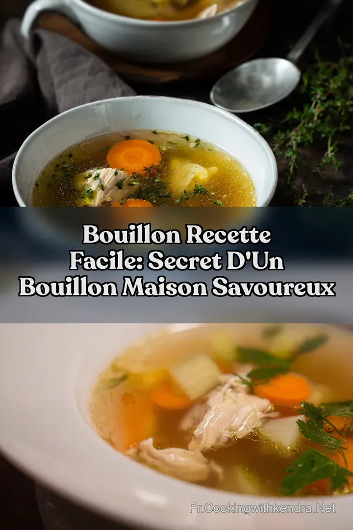 Bouillon Recette Facile: Secret d un Bouillon Maison Savoureux